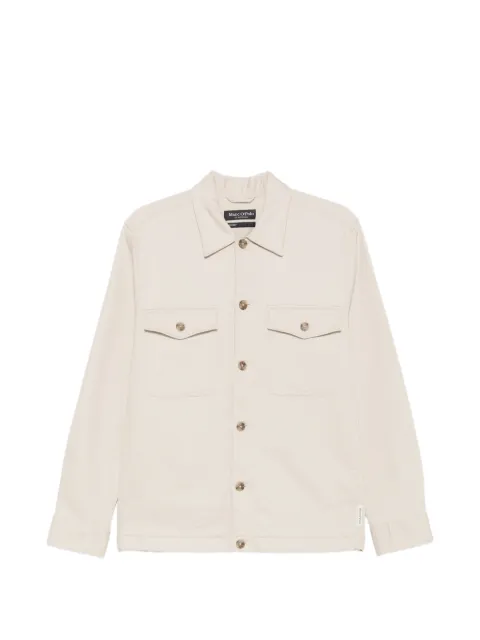 Marc O'Polo button-up chest-pocket overshirt