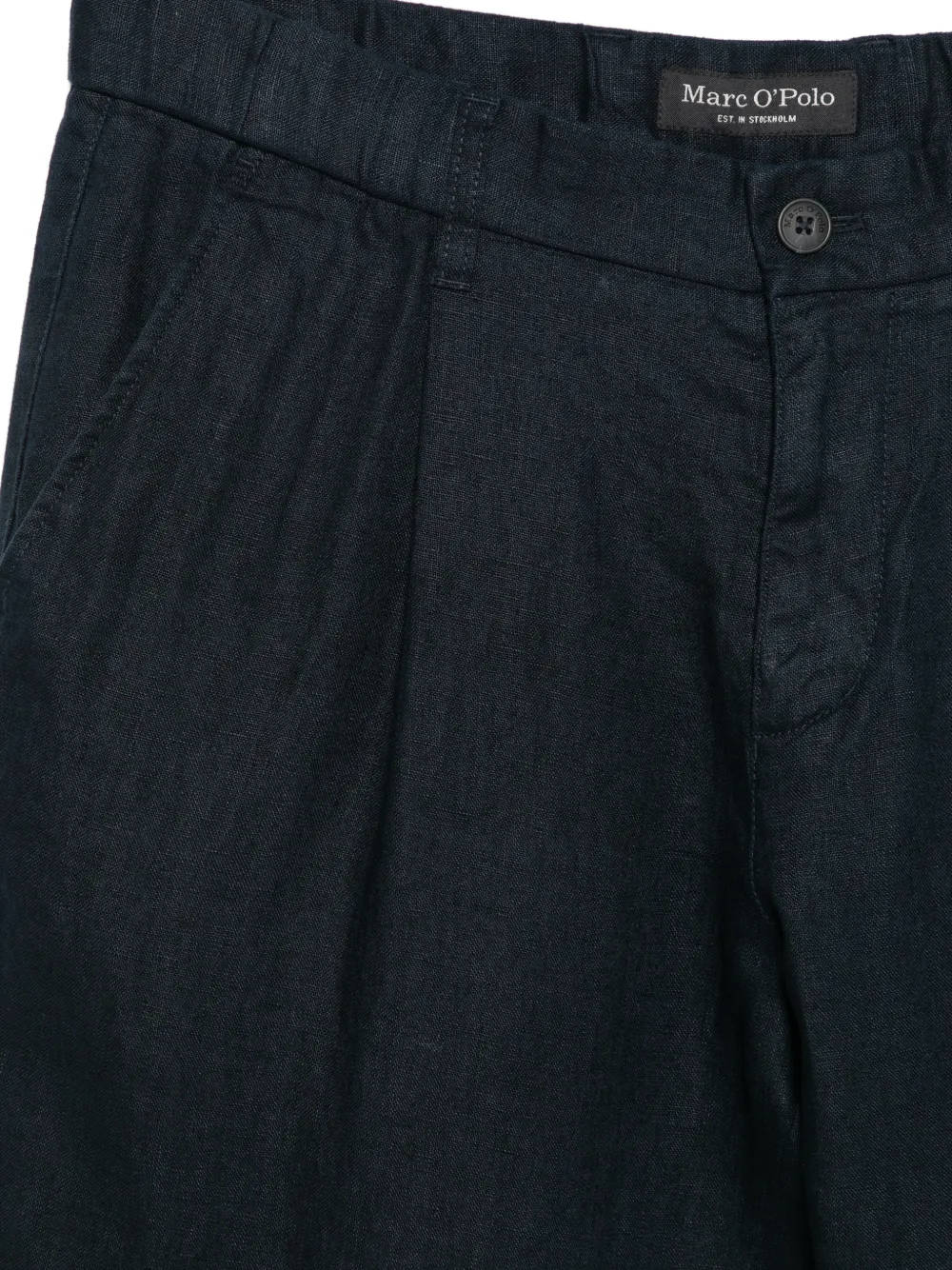 Marc O'Polo Osby Jogger broek met toelopende pijpen Blauw