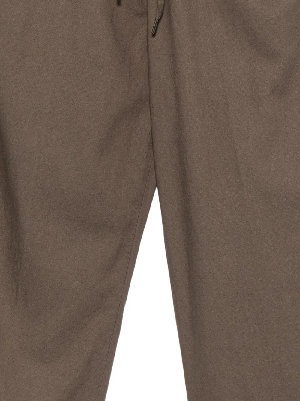 Marc O'Polo Broek met trekkoordtaille Bruin