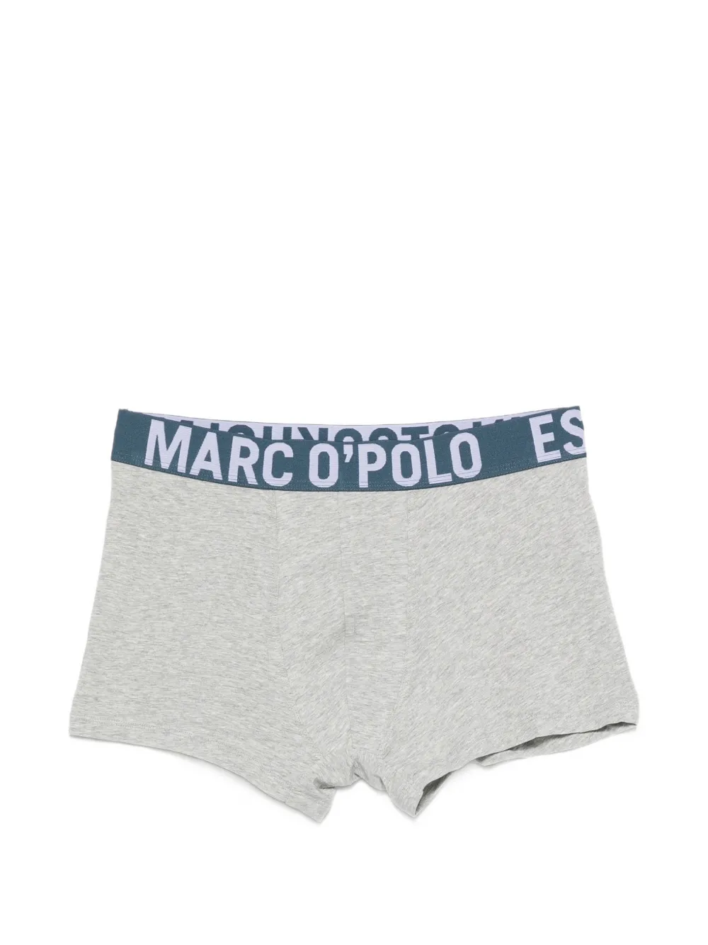 Marc O'Polo Drie boxershorts met logoband Blauw