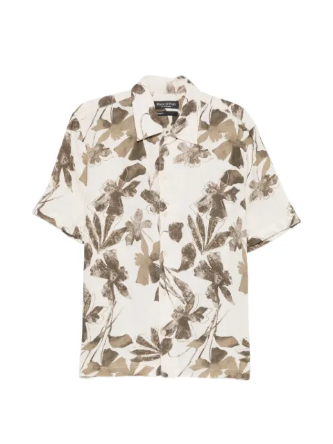 Marc O'Polo floral-print short-sleeve shirt