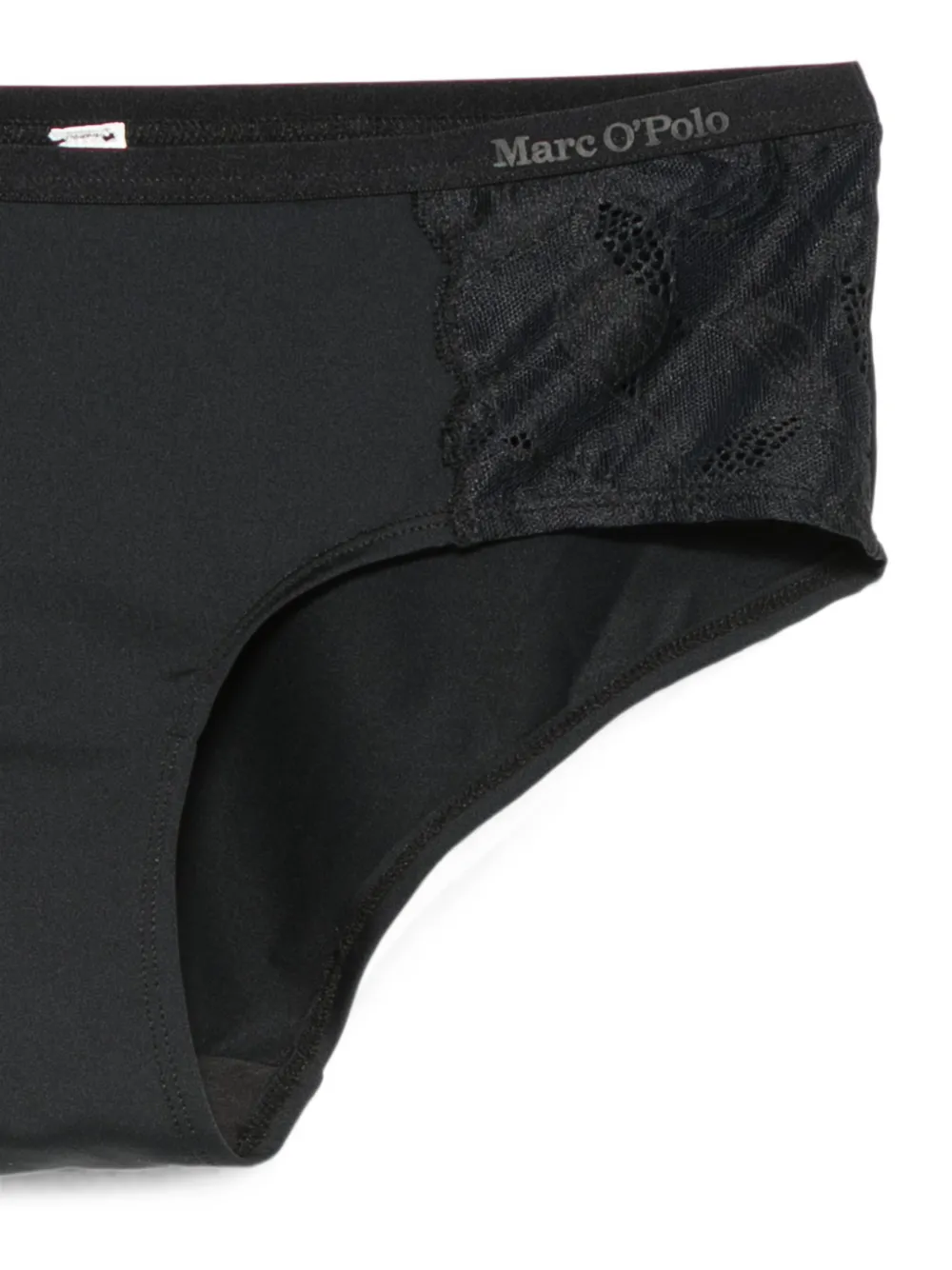 Marc O'Polo Slip met kant Zwart