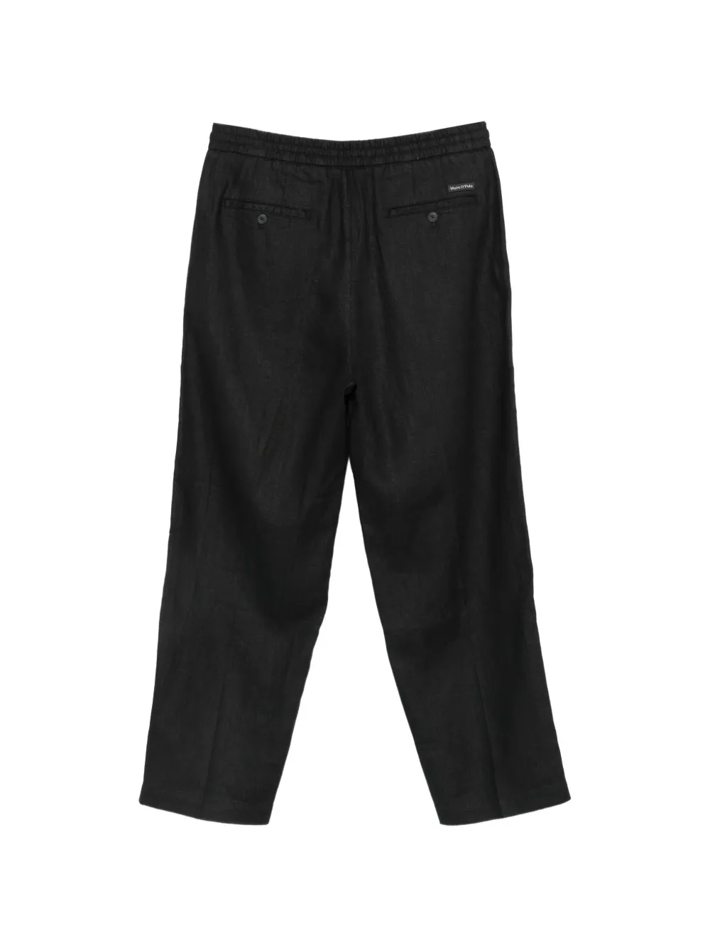 Marc O'Polo Mosbo broek met trekkoord Zwart