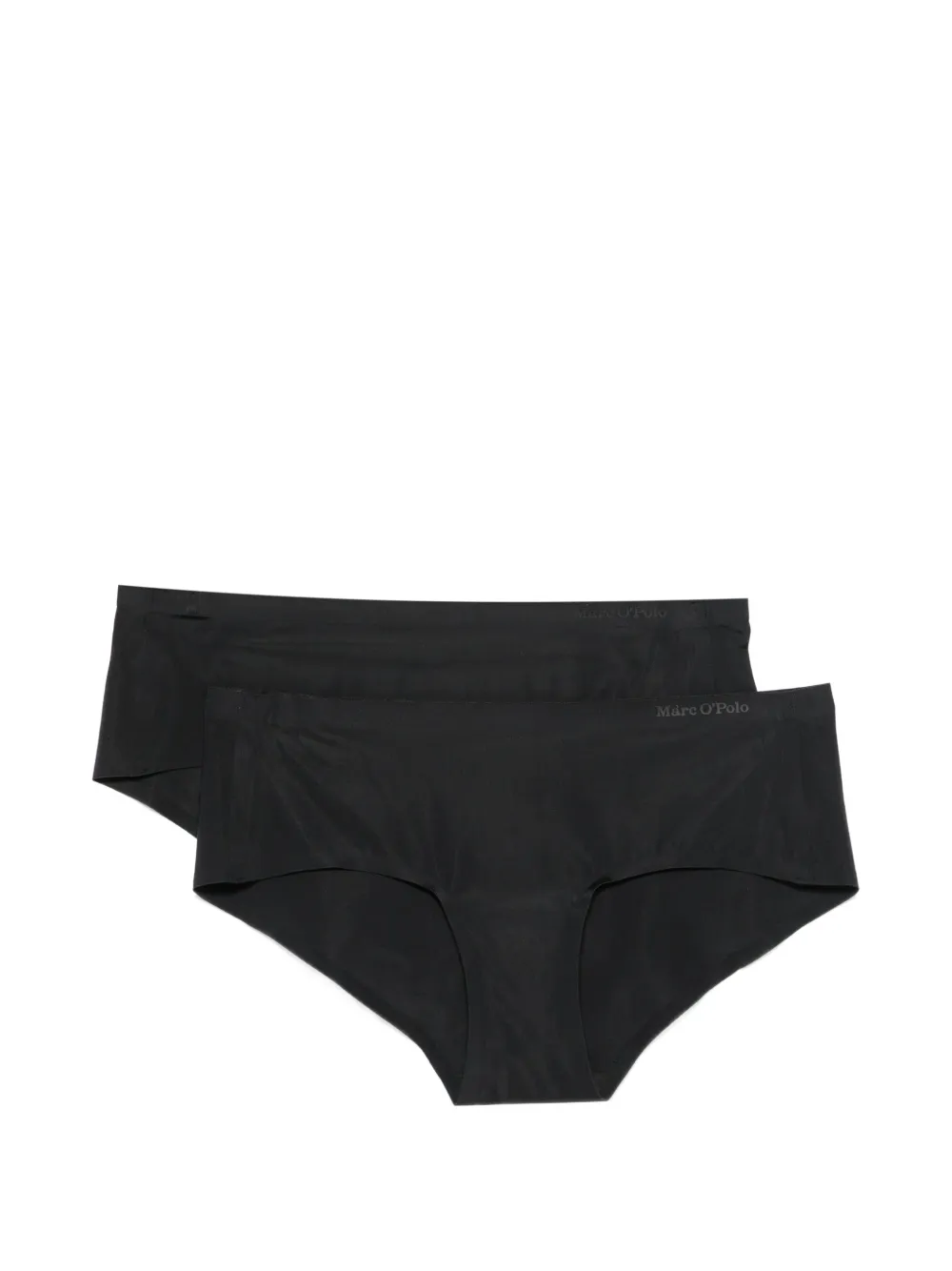 Marc O'Polo logo-detail briefs (set of two) - Nero