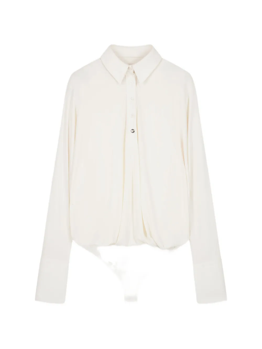 Coperni draped boxy bodysuit - Toni neutri