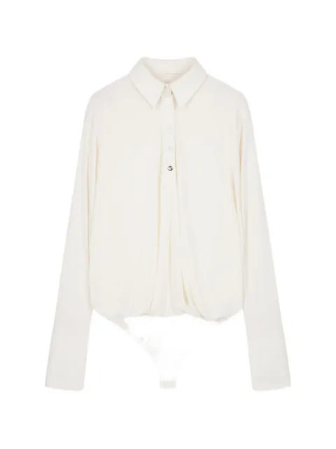 Coperni draped boxy bodysuit
