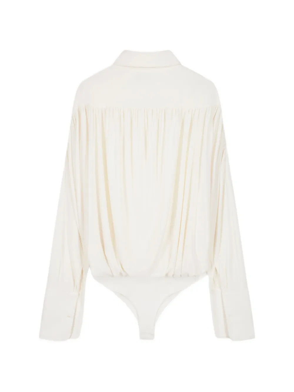 Coperni Gedrapeerde body Beige
