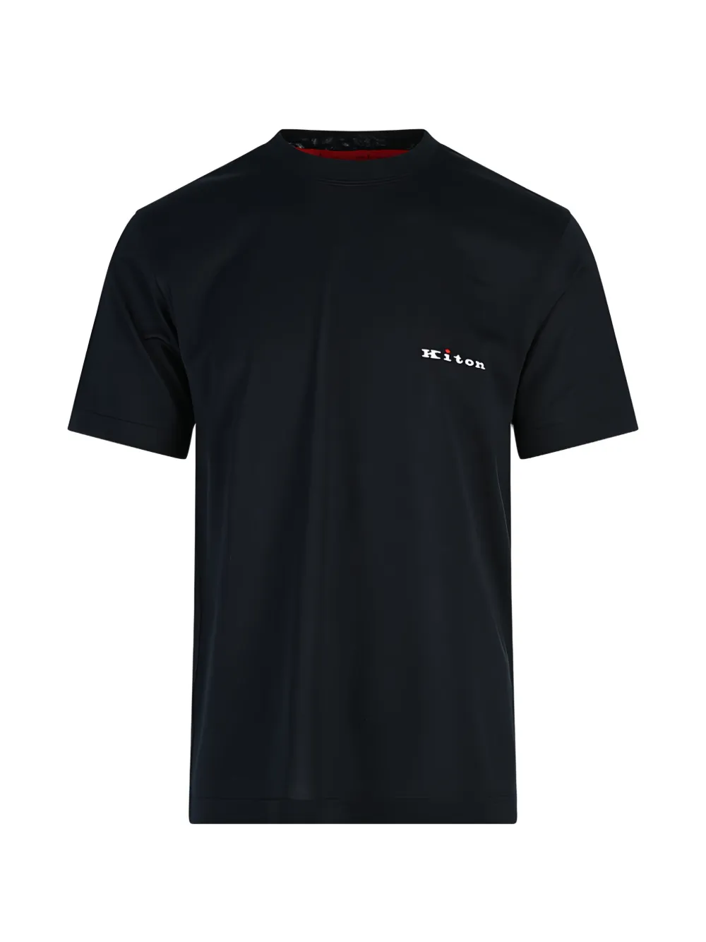 Kiton logo-print T-shirt - Nero