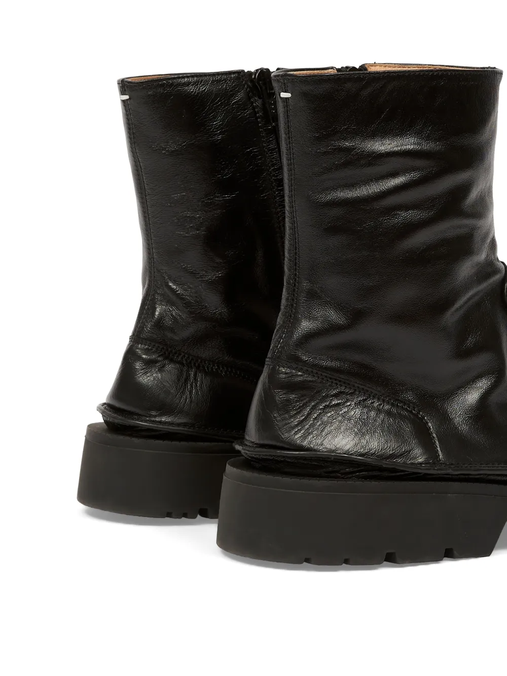 Maison Margiela Level enkellaarzen Zwart