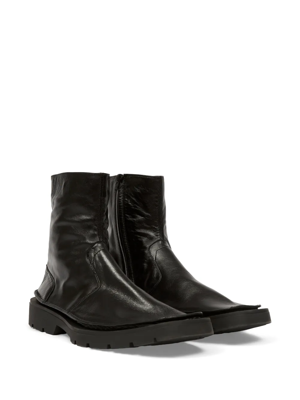 Maison Margiela Level enkellaarzen Zwart