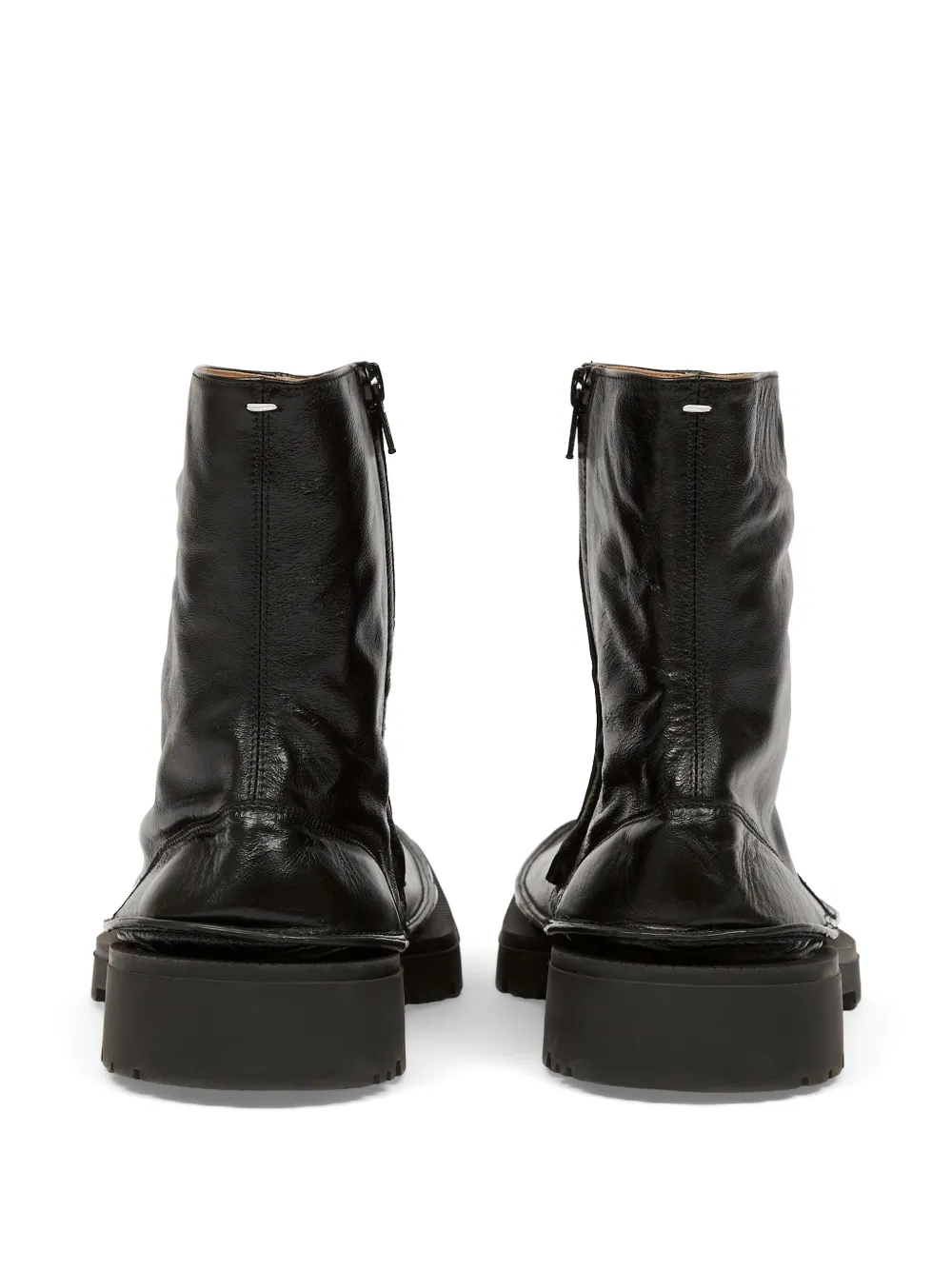 Maison Margiela Level enkellaarzen Zwart
