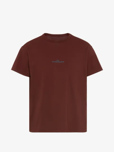 Maison Margiela embroidered logo T-shirt