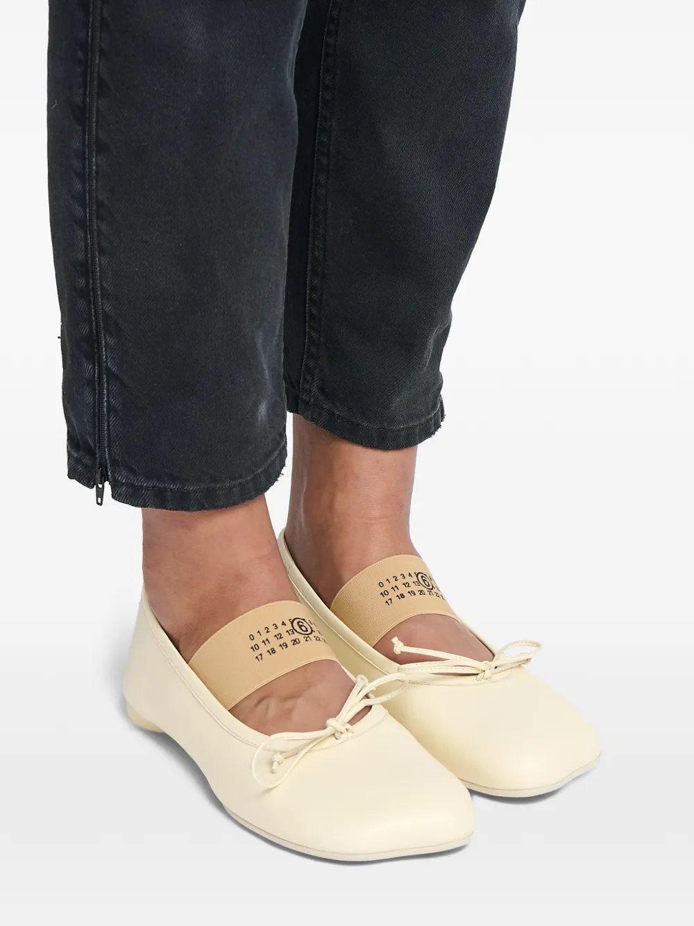 MM6 Maison Margiela Anatomic バレエシューズ | ニュートラル