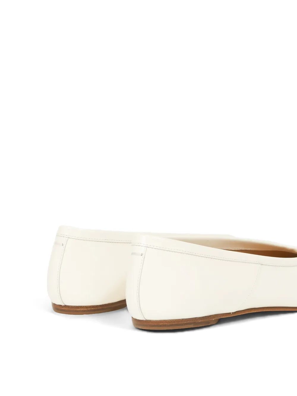 Maison Margiela Tabi split-toe ballet flats Wit