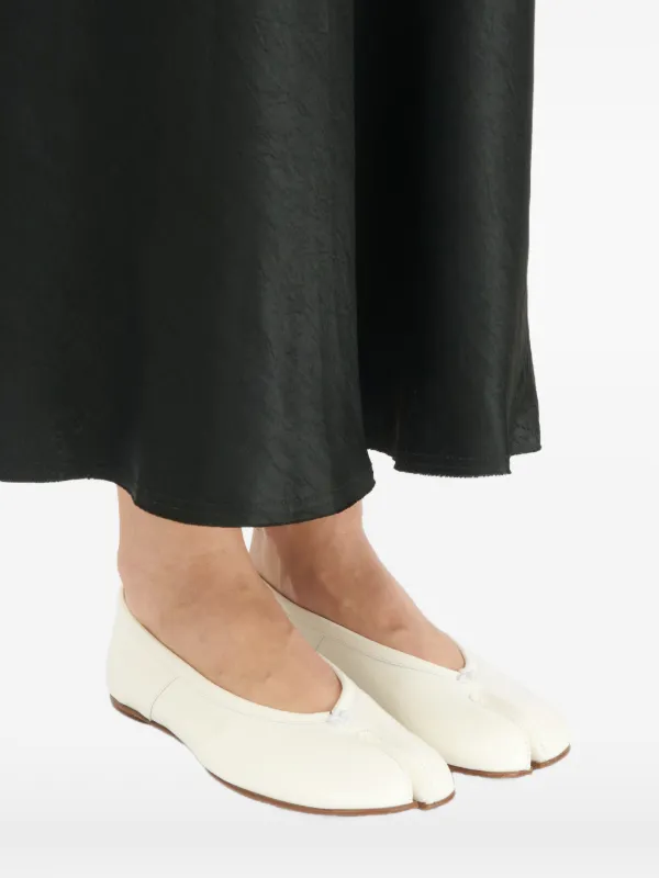 Maison Margiela Tabi Ballerina Flats | White | FARFETCH
