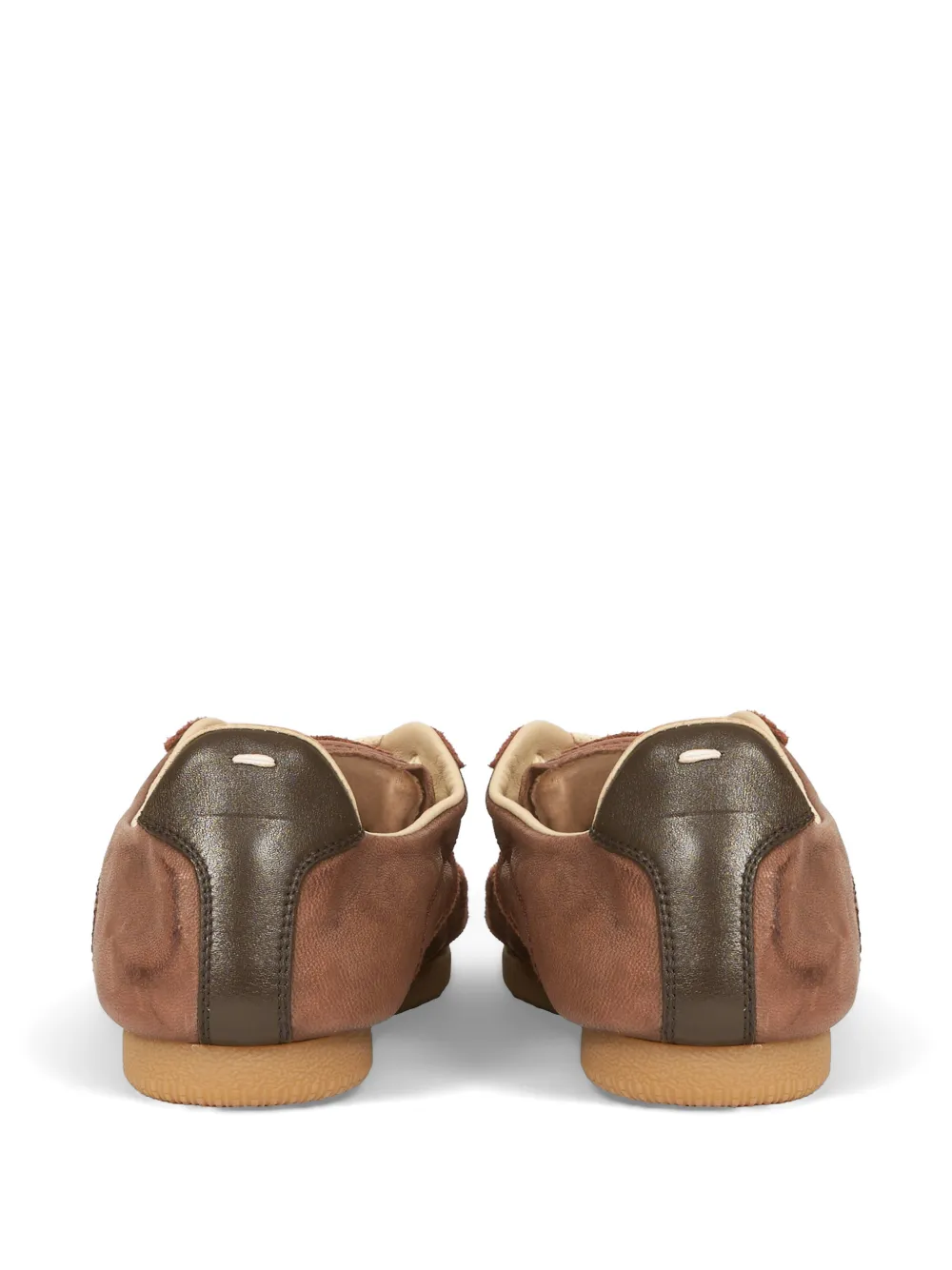 Maison Margiela Replica leather sneakers Bruin