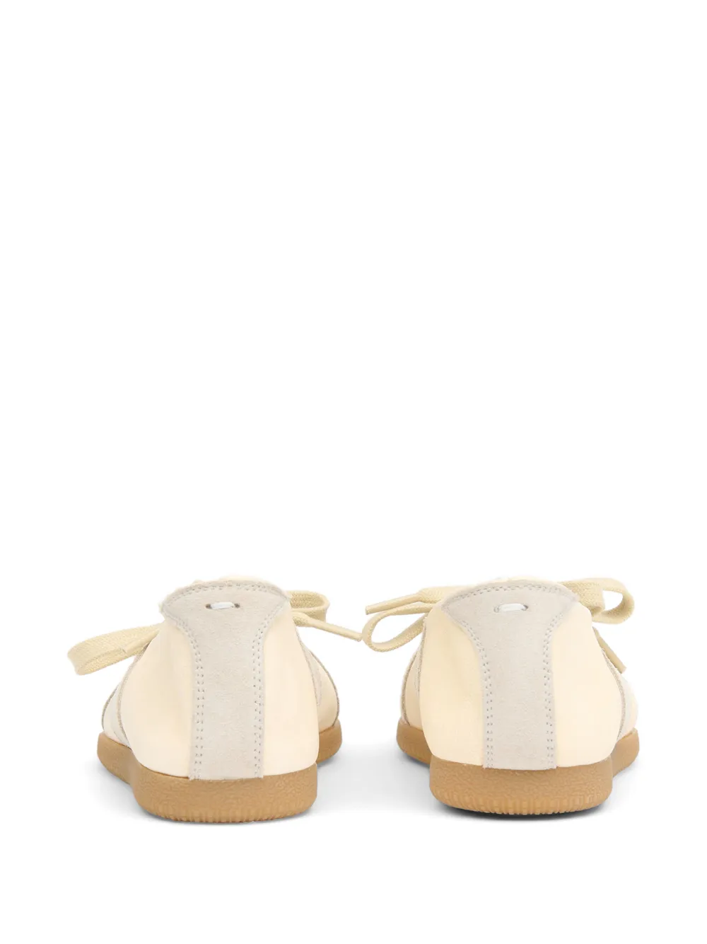 Maison Margiela Replica panelled ballet flats Wit