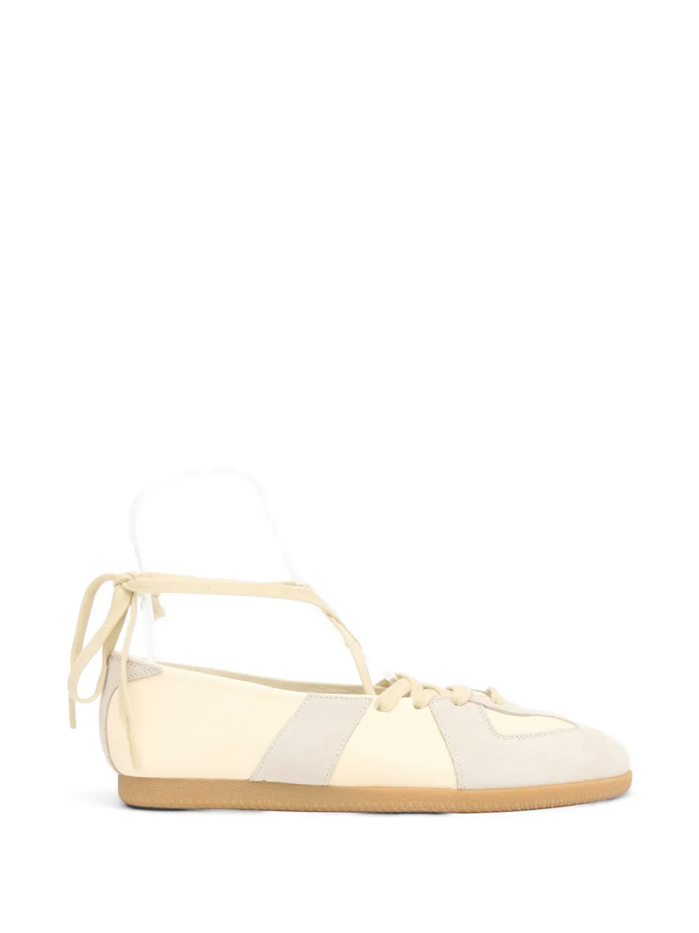 Maison Margiela Replica panelled ballet flats Wit