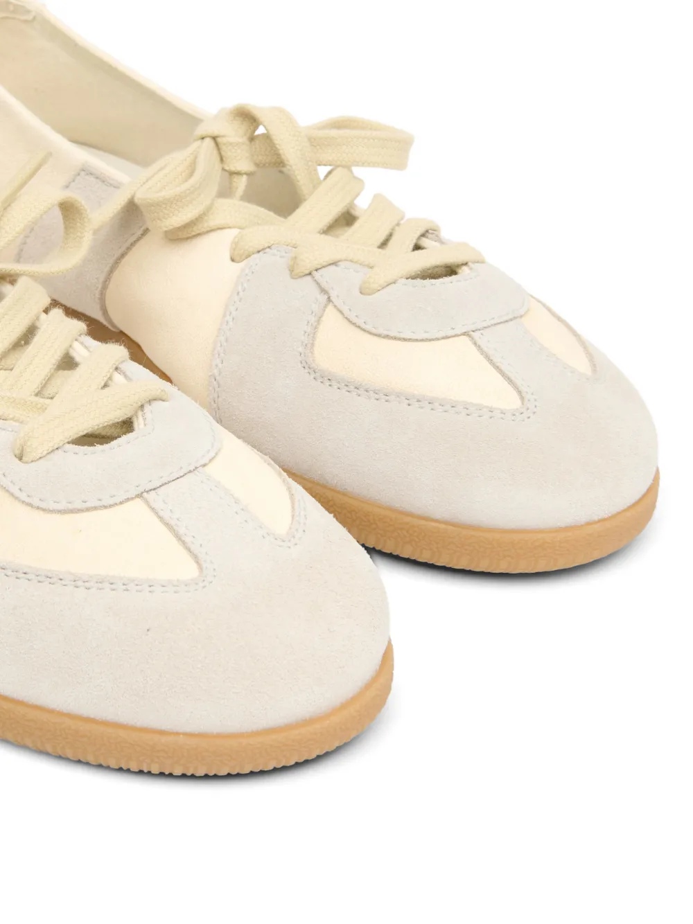 Maison Margiela Replica panelled ballet flats Wit