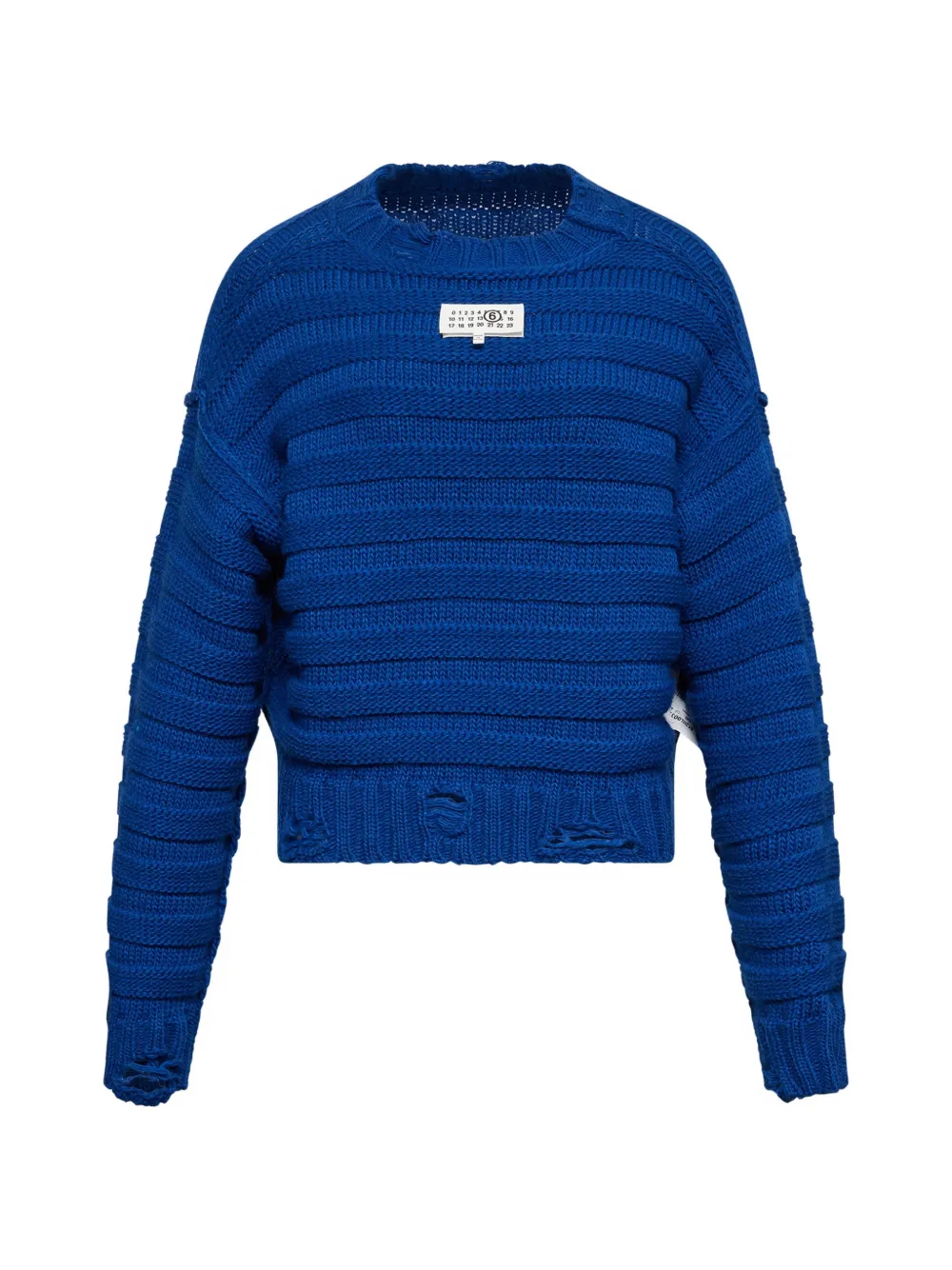 MM6 Maison Margiela wool jumper - Blu