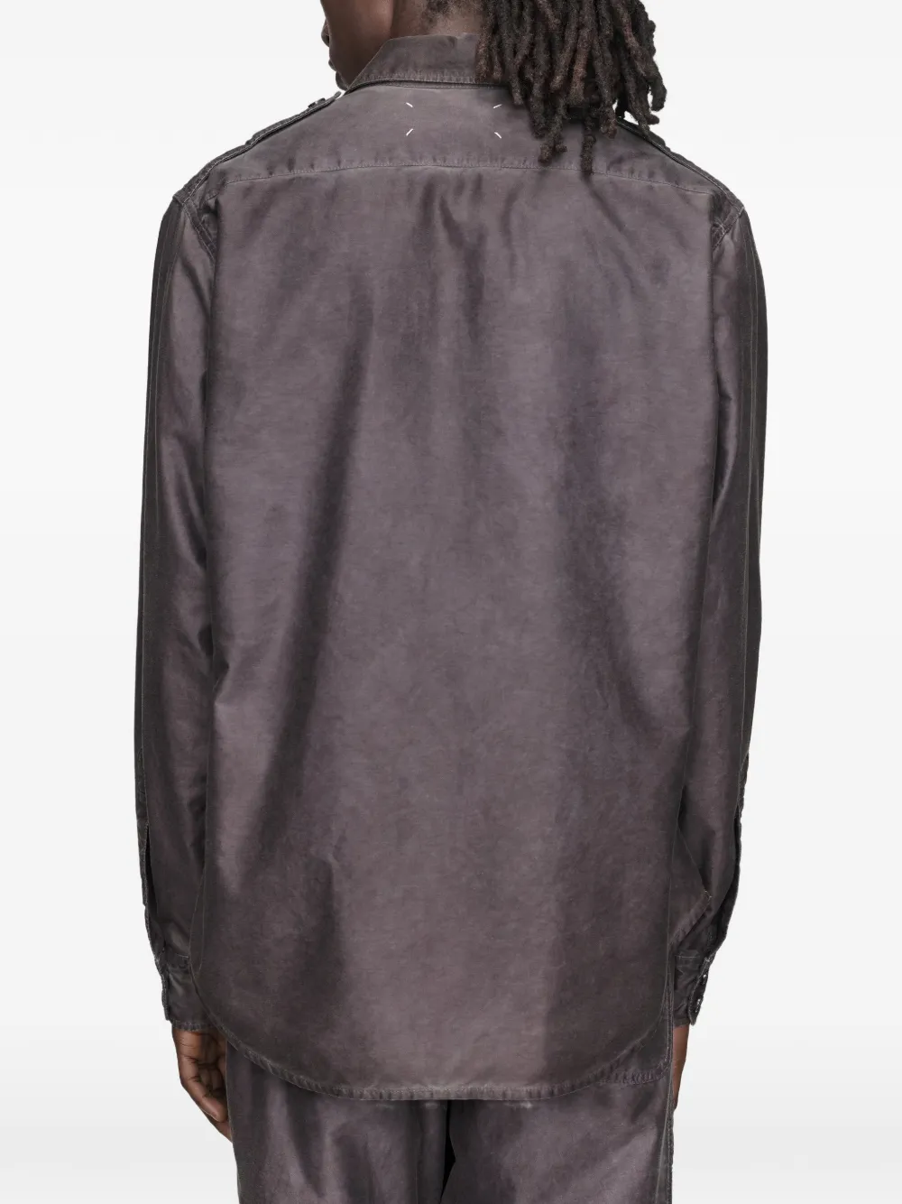 Maison Margiela Overhemd met lange mouwen Grijs