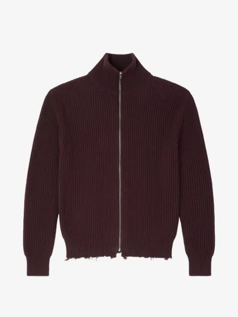 MM6 Maison Margiela ribbed cotton jacket