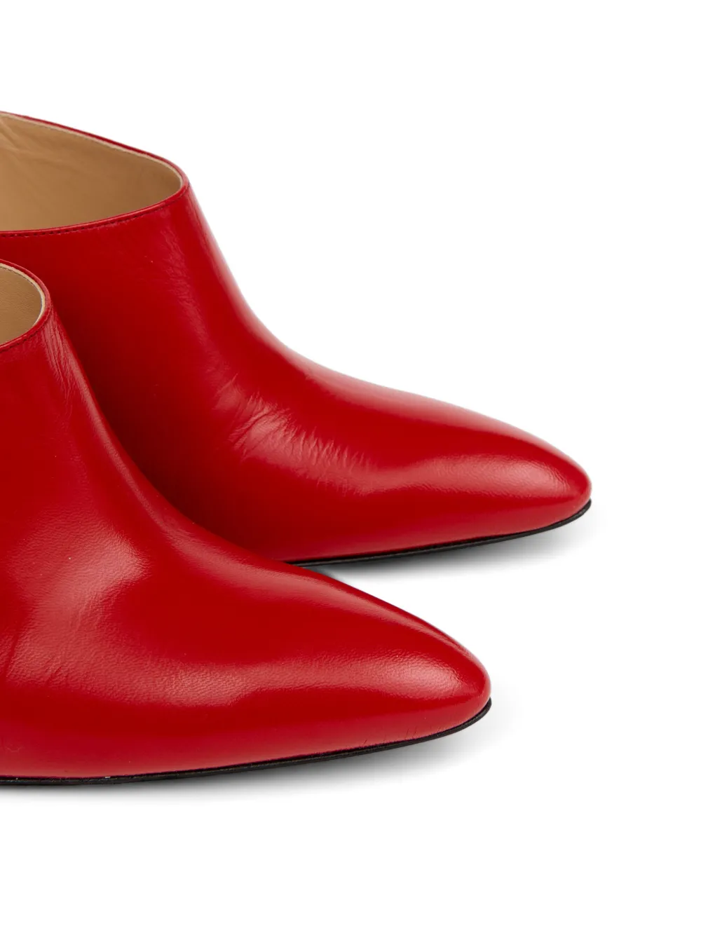 Maison Margiela Sandalen met leren hak Rood