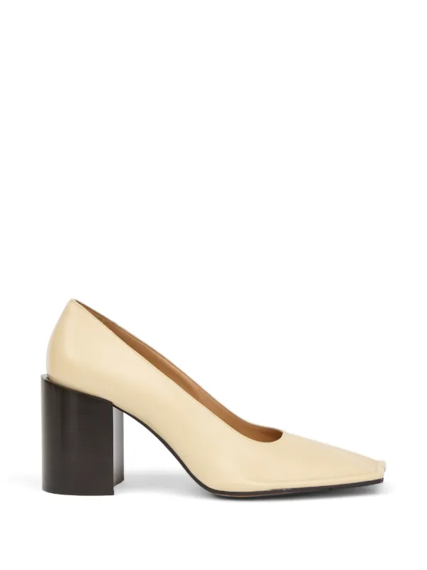 Maison Margiela Piped Pumps in Neutrals