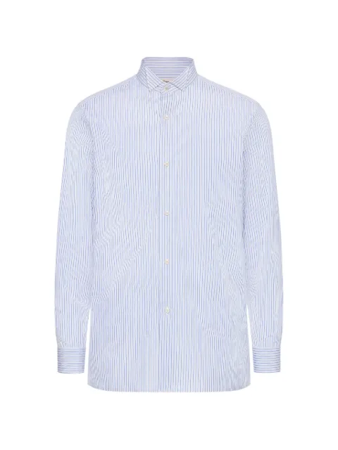 Maison Margiela camisa con motivo de rayas
