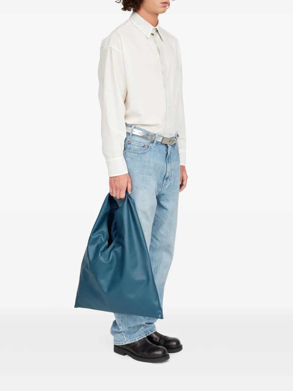 MM6 Maison Margiela Japanese handtas met origami-stijl Blauw