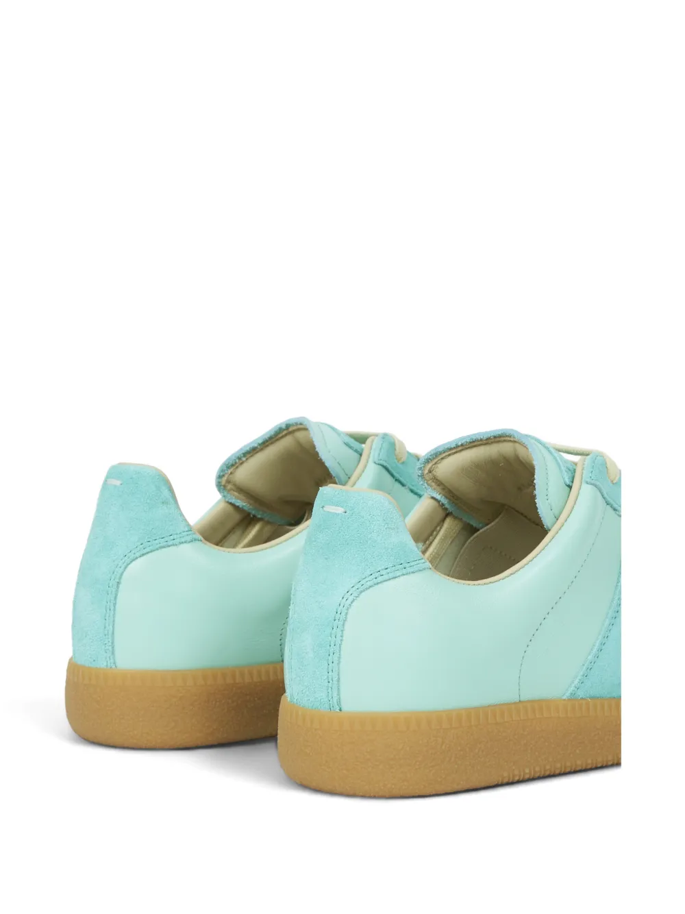 Maison Margiela Replica leather sneakers Blauw