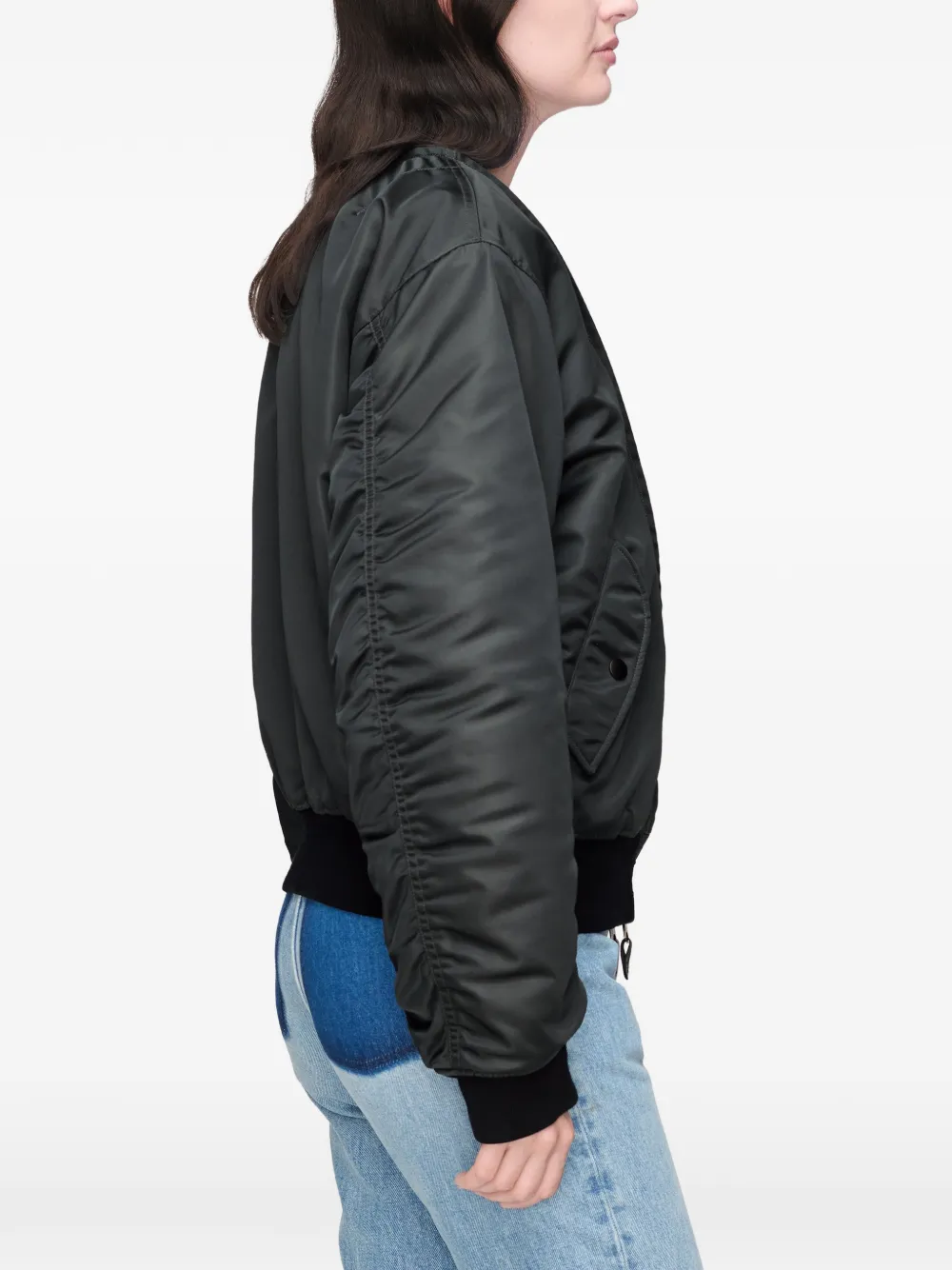 Maison Margiela Omkeerbaar bomberjack Zwart