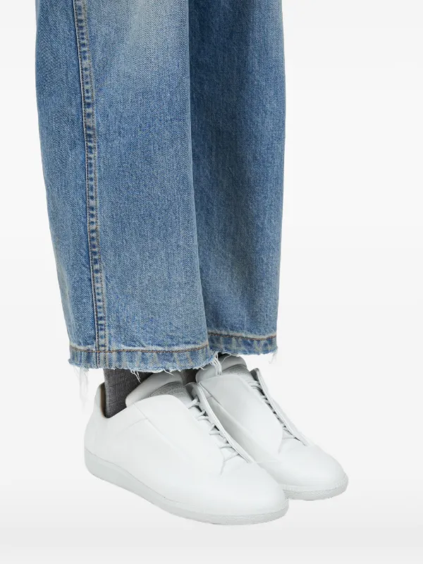 靴 Maison Margiela future low top sneakers Maison Margiela Future low-top Sneakers | White | FARFETCH SG