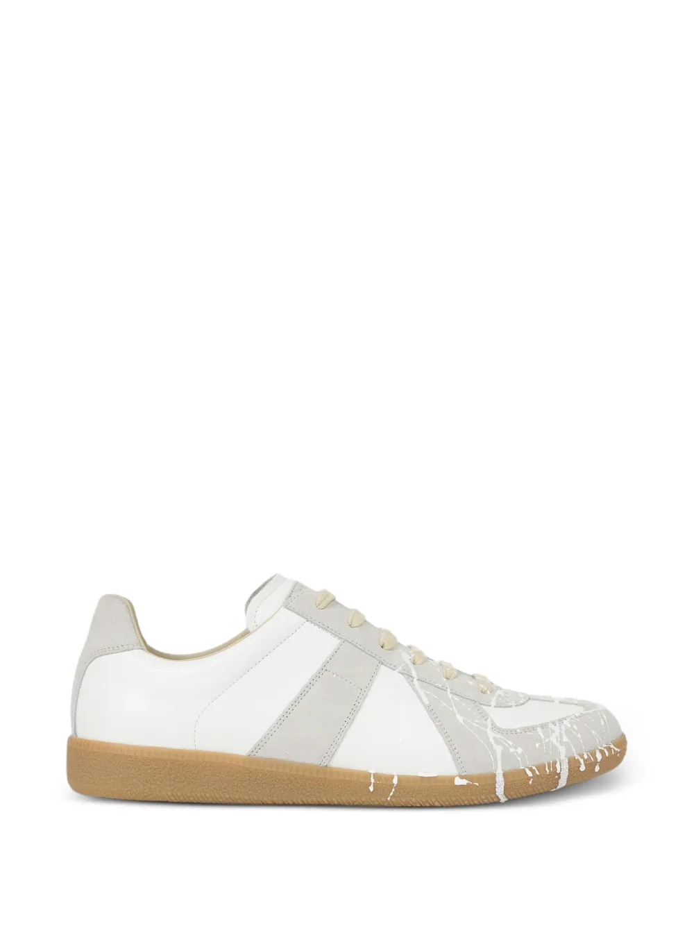 Maison Margiela Replica paint-splatter sneakers - White