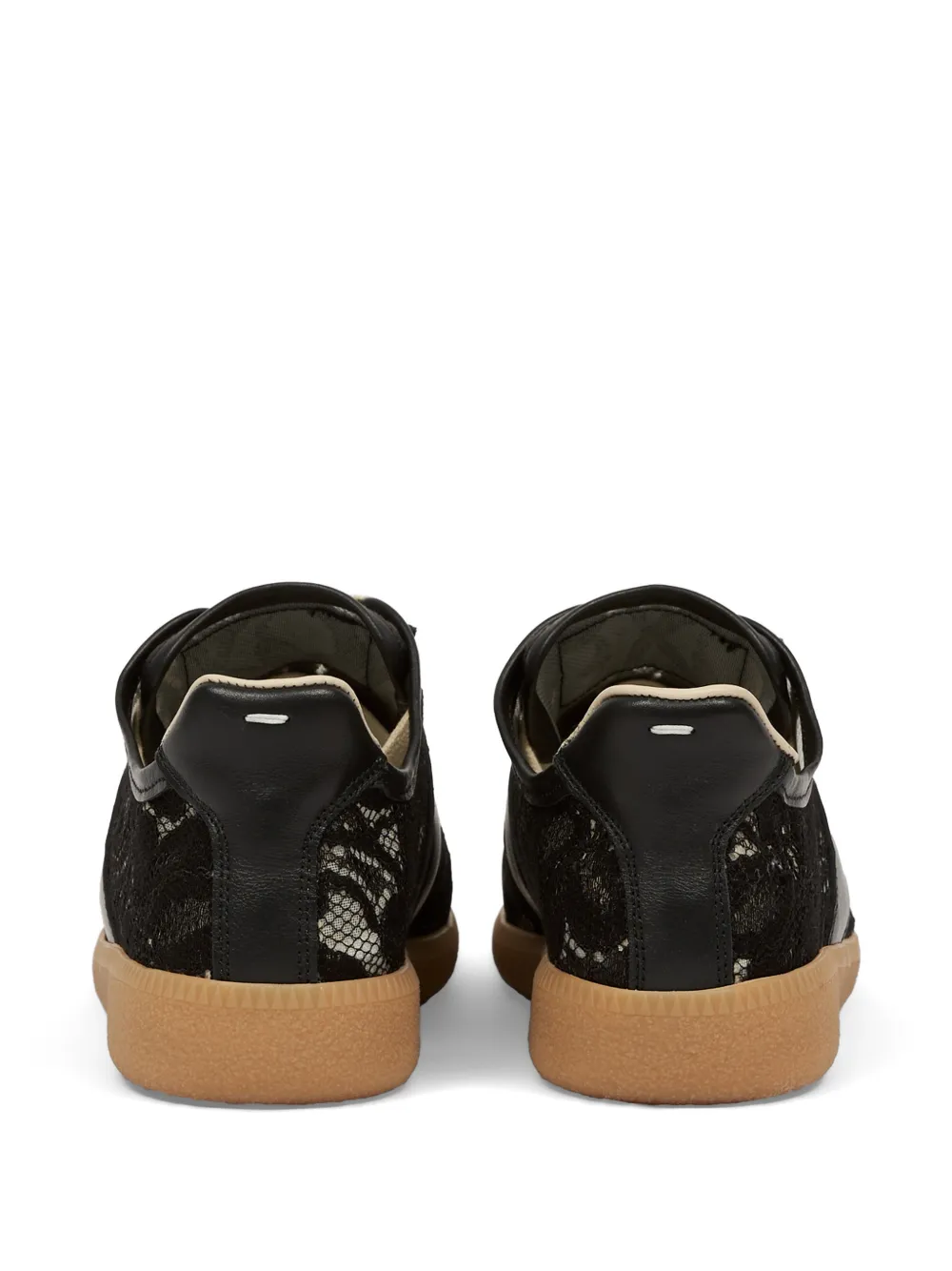 Maison Margiela Replica sneakers met kanten vlak Zwart