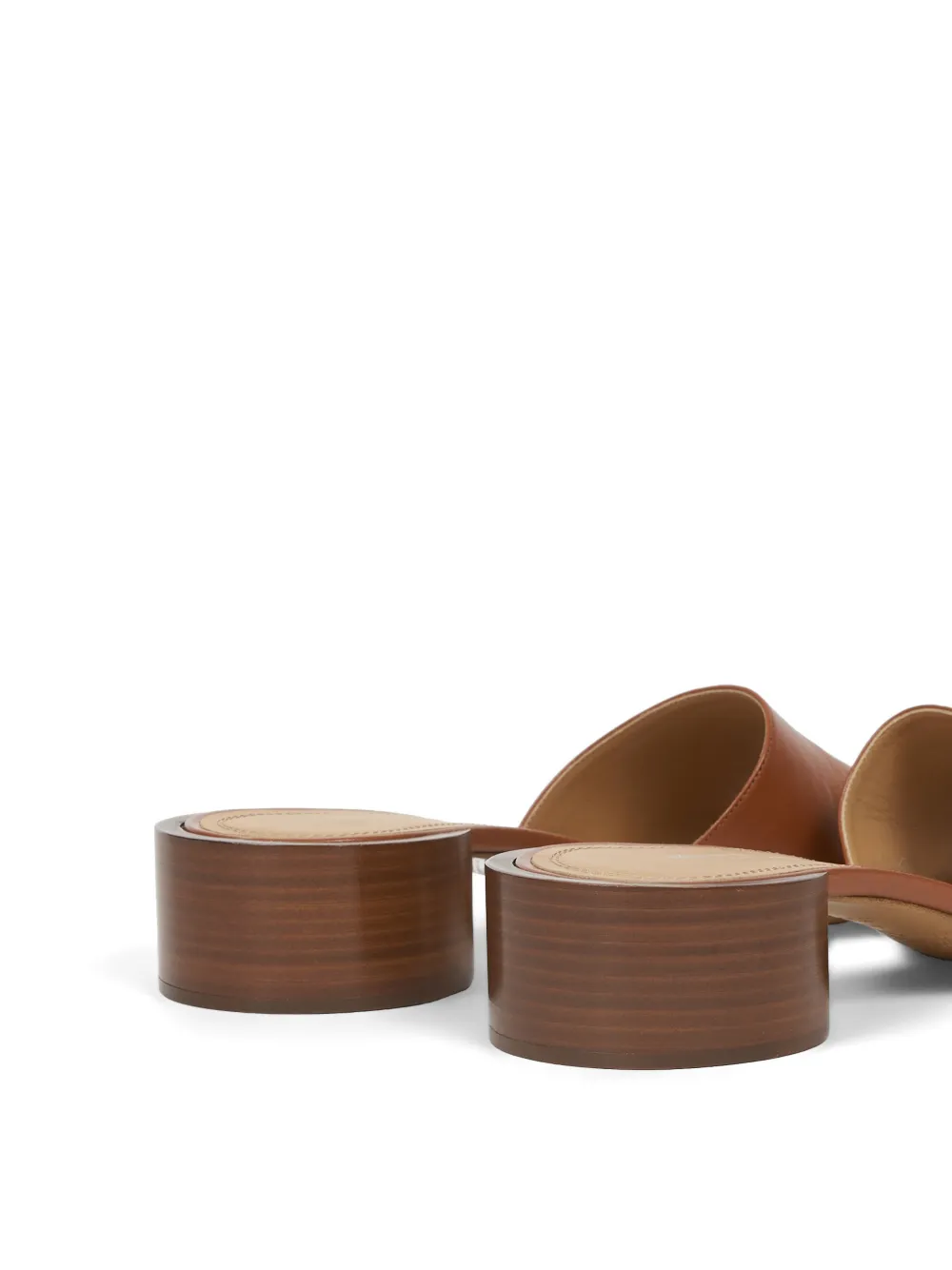 Maison Margiela Tabi leather sandals Bruin