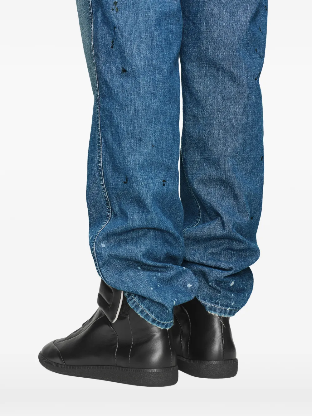 Maison Margiela Jeans met gekleurd effect Blauw