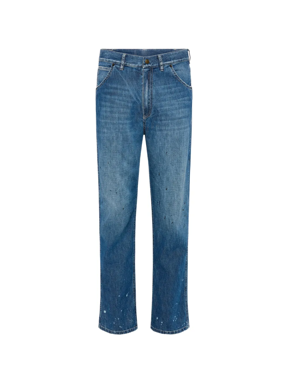 Maison Margiela Jeans met gekleurd effect Blauw
