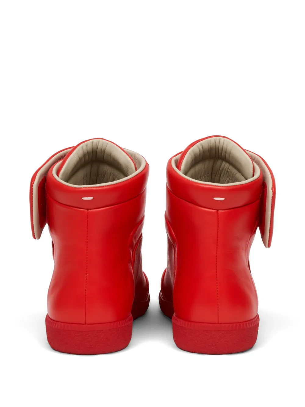 Maison Margiela Future leren sneakers Rood