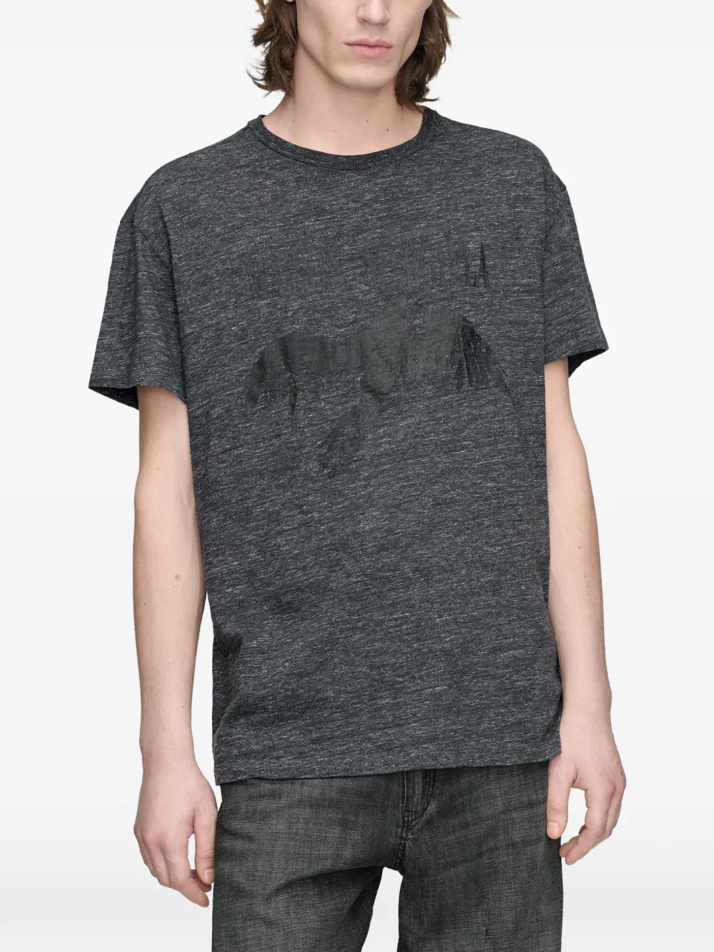 Maison Margiela Katoenen T-shirt Grijs