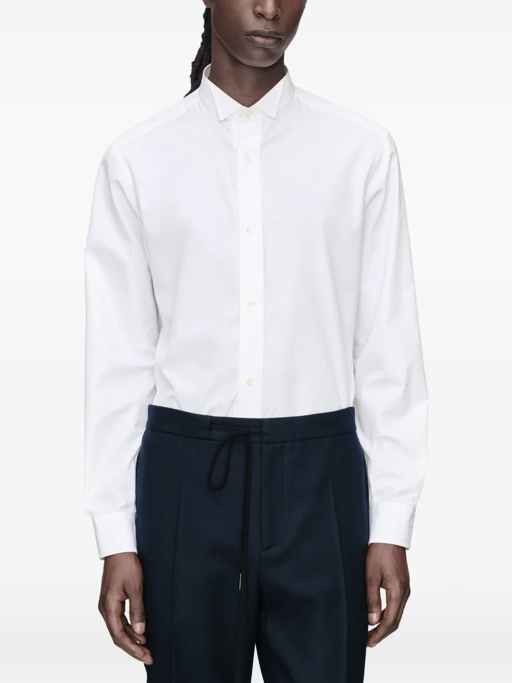 Maison Margiela Popeline overhemd Wit