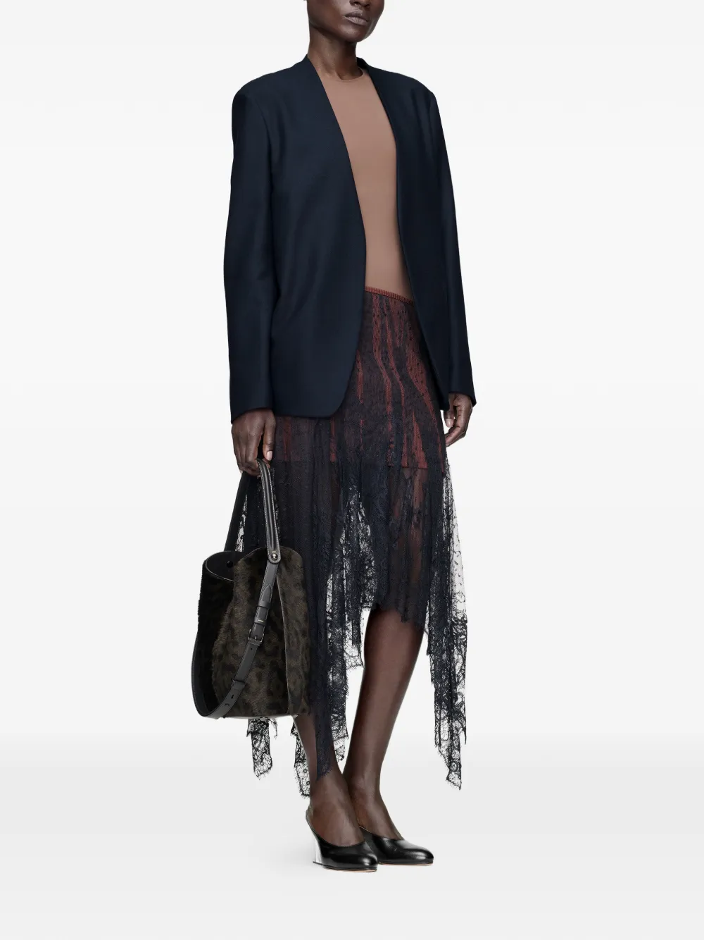 Maison Margiela Minimal jack Blauw