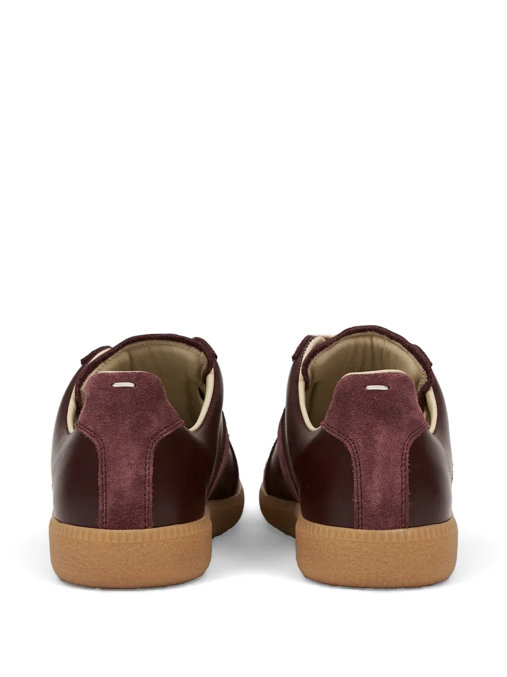 Maison Margiela Replica leather sneakers Rood