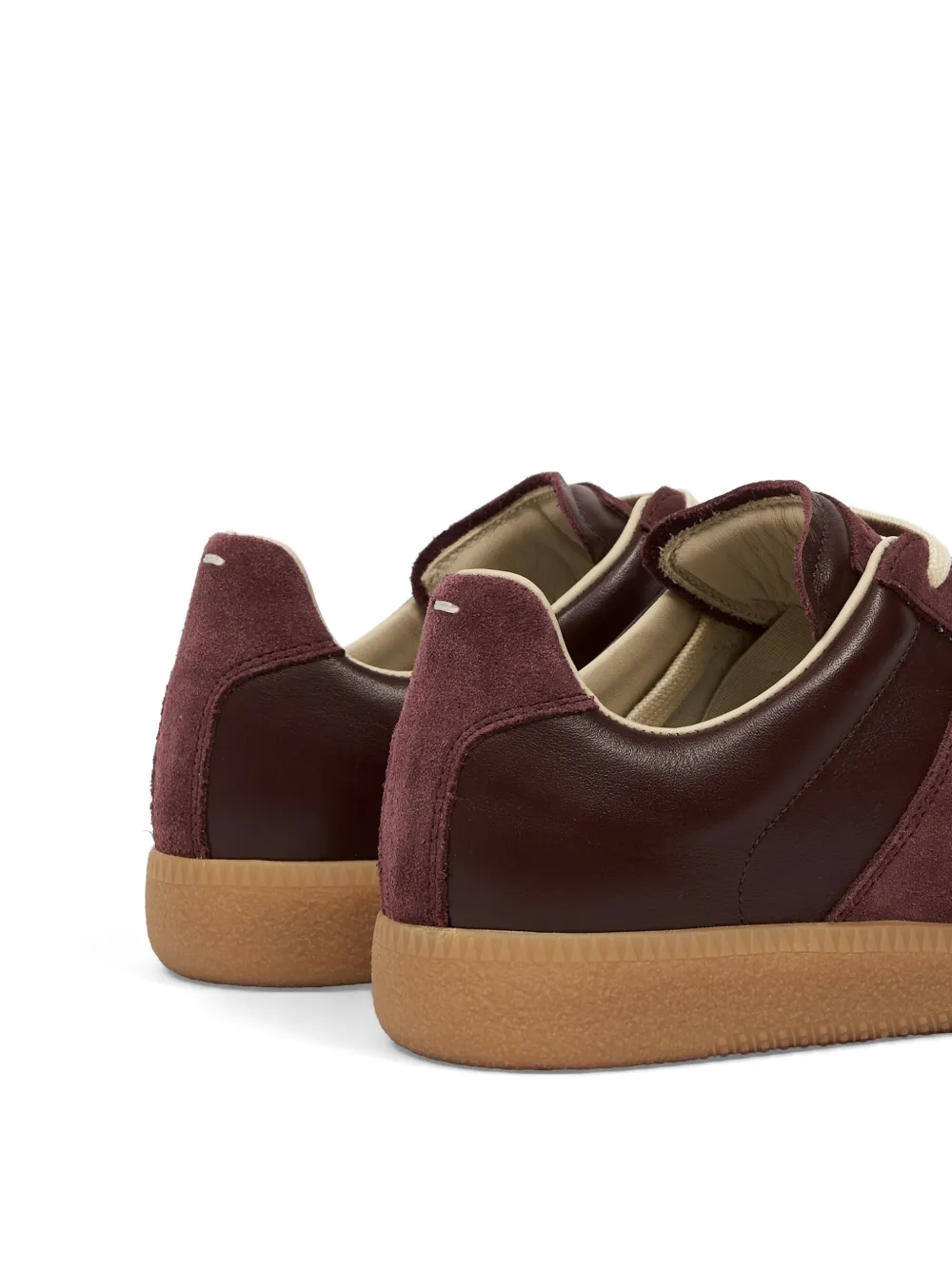 Maison Margiela Replica leather sneakers Rood