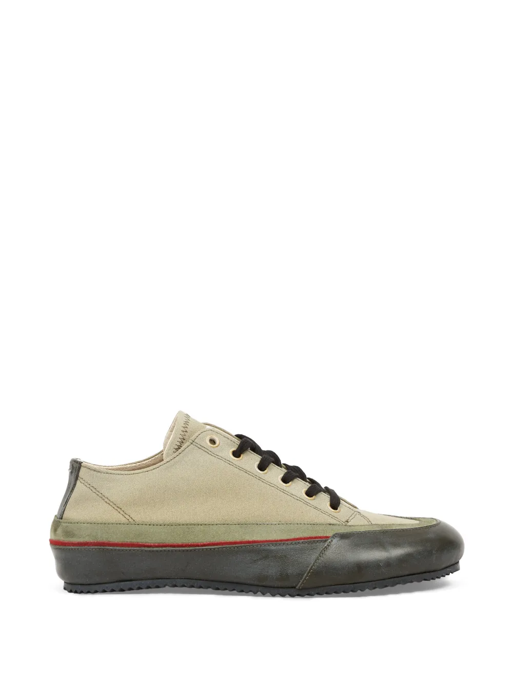 Maison Margiela Traveller sneakers met vlakken Groen