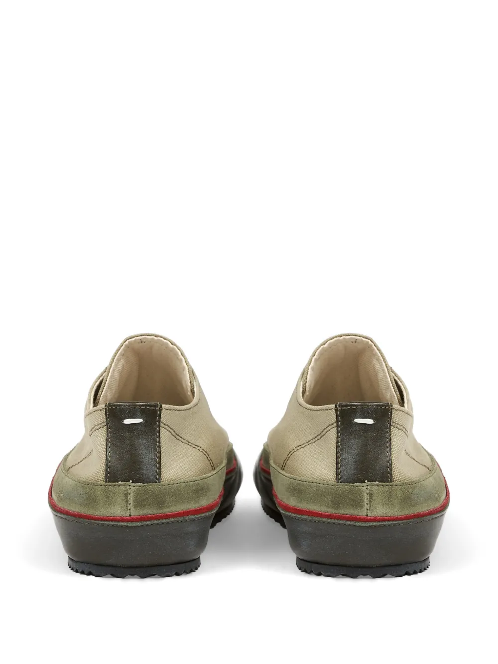 Maison Margiela Traveller sneakers met vlakken Groen