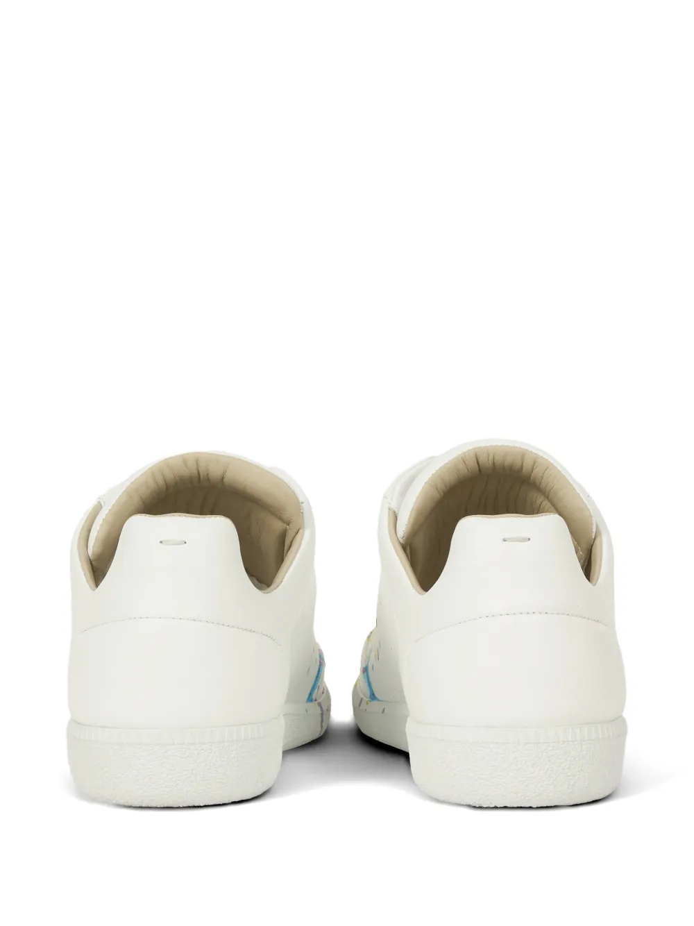 Maison Margiela Future sneakers met verfspatten Wit