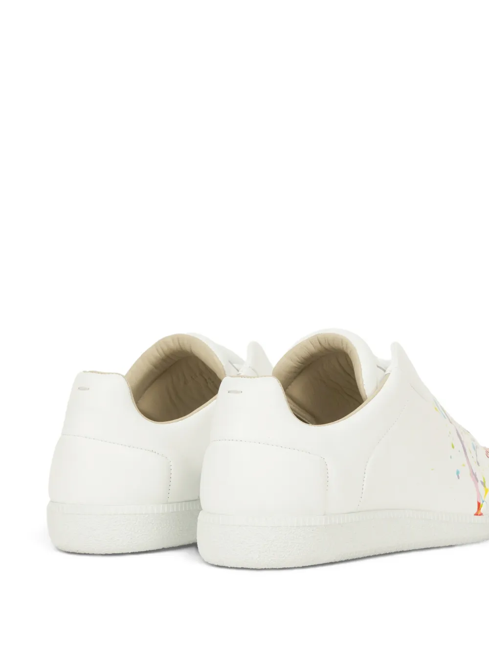 Maison Margiela Future sneakers met verfspatten Wit
