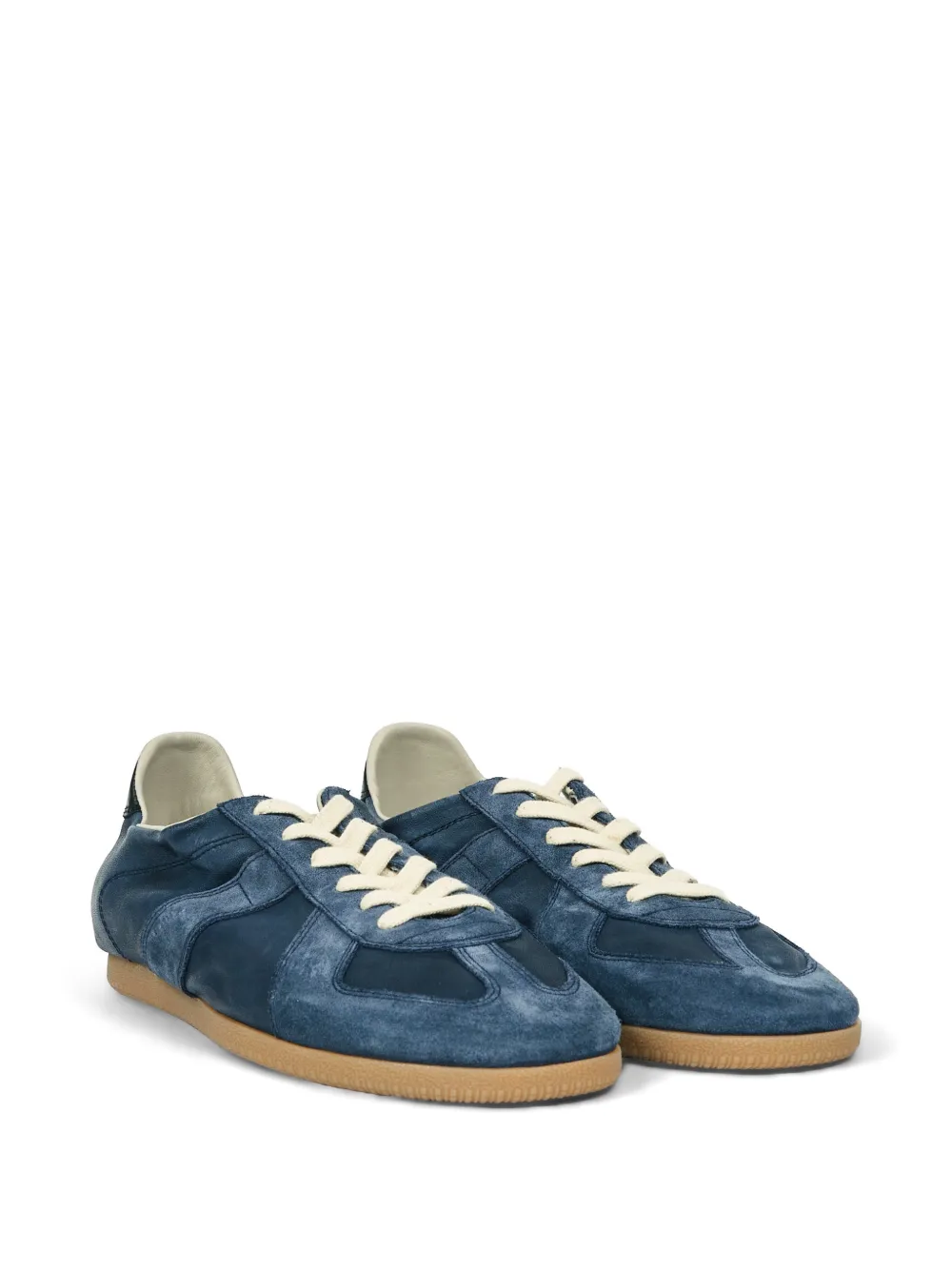 Maison Margiela Replica Soft panelled sneakers Blauw