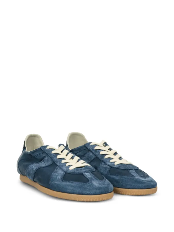 Maison Margiela Replica Soft Panelled Sneakers | Blue | FARFETCH